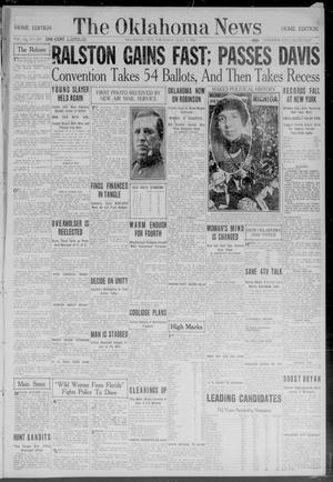 The Oklahoma News (Oklahoma City, Okla.), Vol. 18, No. 239, Ed. 1 Thursday, July 3, 1924