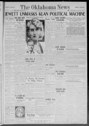 The Oklahoma News (Oklahoma City, Okla.), Vol. 18, No. 261, Ed. 1 Wednesday, July 30, 1924