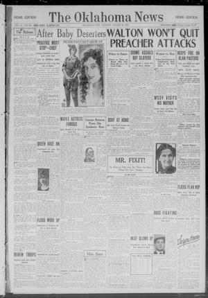 Primary view of object titled 'The Oklahoma News (Oklahoma City, Okla.), Vol. 18, No. 284, Ed. 1 Tuesday, August 26, 1924'.