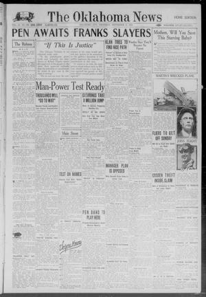 The Oklahoma News (Oklahoma City, Okla.), Vol. 18, No. 298, Ed. 1 Thursday, September 11, 1924
