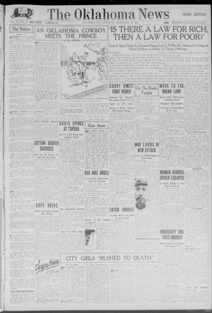 The Oklahoma News (Oklahoma City, Okla.), Vol. 18, No. 300, Ed. 1 Saturday, September 13, 1924