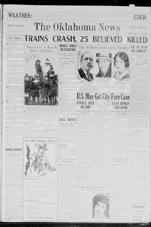 The Oklahoma News (Oklahoma City, Okla.), Vol. 19, No. 58, Ed. 1 Thursday, December 4, 1924