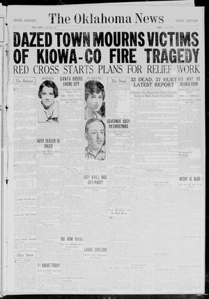 Primary view of object titled 'The Oklahoma News (Oklahoma City, Okla.), Vol. 19, No. 76, Ed. 1 Thursday, December 25, 1924'.
