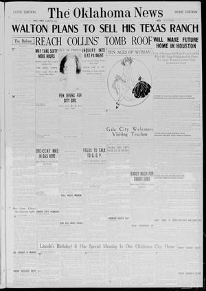 The Oklahoma News (Oklahoma City, Okla.), Vol. 19, No. 118, Ed. 1 Thursday, February 12, 1925