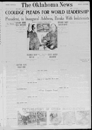 The Oklahoma News (Oklahoma City, Okla.), Vol. 19, No. 135, Ed. 1 Wednesday, March 4, 1925