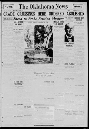 The Oklahoma News (Oklahoma City, Okla.), Vol. 19, No. 244, Ed. 1 Thursday, July 9, 1925