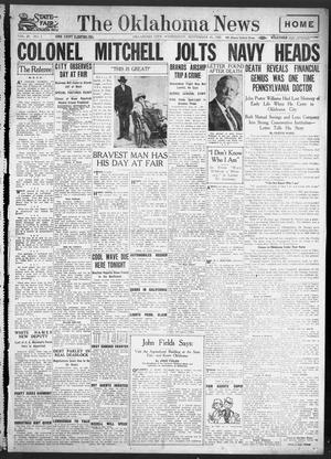 The Oklahoma News (Oklahoma City, Okla.), Vol. 20, No. 1, Ed. 1 Wednesday, September 30, 1925