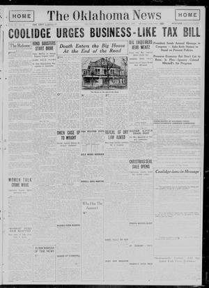 The Oklahoma News (Oklahoma City, Okla.), Vol. 20, No. 53, Ed. 1 Tuesday, December 8, 1925