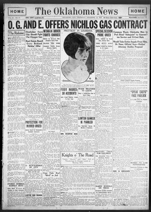 Primary view of object titled 'The Oklahoma News (Oklahoma City, Okla.), Vol. 20, No. 55, Ed. 1 Thursday, December 10, 1925'.