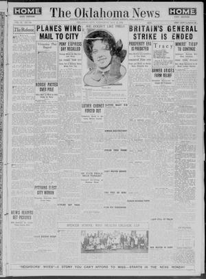 Primary view of object titled 'The Oklahoma News (Oklahoma City, Okla.), Vol. 20, No. 186, Ed. 1 Wednesday, May 12, 1926'.
