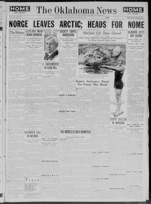 The Oklahoma News (Oklahoma City, Okla.), Vol. 20, No. 187, Ed. 1 Thursday, May 13, 1926
