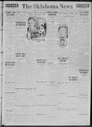 The Oklahoma News (Oklahoma City, Okla.), Vol. 20, No. 233, Ed. 1 Wednesday, July 7, 1926