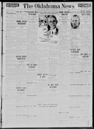The Oklahoma News (Oklahoma City, Okla.), Vol. 20, No. 249, Ed. 1 Wednesday, August 11, 1926