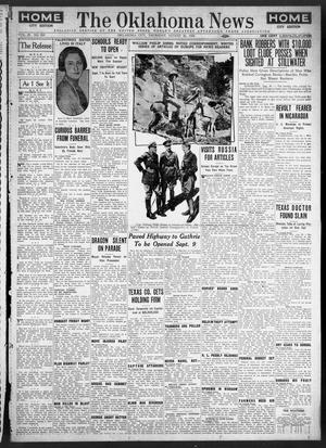 Primary view of object titled 'The Oklahoma News (Oklahoma City, Okla.), Vol. 20, No. 262, Ed. 1 Thursday, August 26, 1926'.