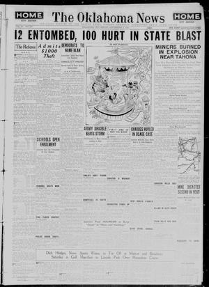 Primary view of object titled 'The Oklahoma News (Oklahoma City, Okla.), Vol. 20, No. 269, Ed. 1 Friday, September 3, 1926'.