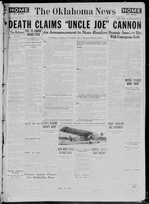 The Oklahoma News (Oklahoma City, Okla.), Vol. 21, No. 37, Ed. 1 Friday, November 12, 1926