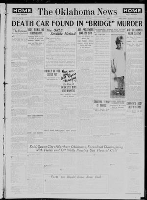 The Oklahoma News (Oklahoma City, Okla.), Vol. 21, No. 38, Ed. 1 Saturday, November 13, 1926