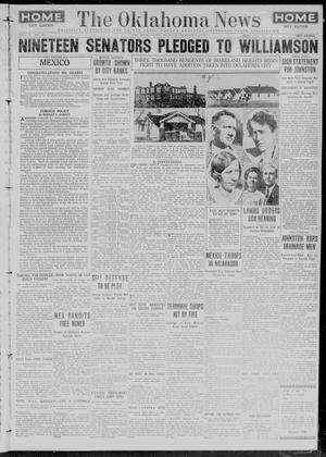 Primary view of object titled 'The Oklahoma News (Oklahoma City, Okla.), Vol. 21, No. 81, Ed. 1 Monday, January 3, 1927'.