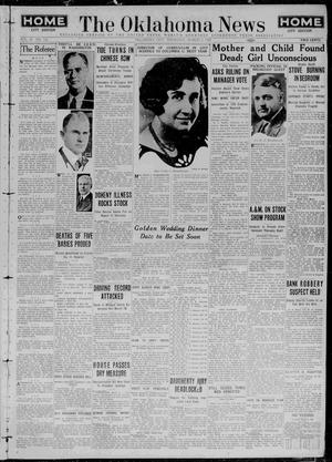 The Oklahoma News (Oklahoma City, Okla.), Vol. 21, No. 132, Ed. 1 Thursday, March 3, 1927