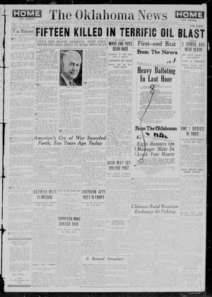 The Oklahoma News (Oklahoma City, Okla.), Vol. 21, No. 163, Ed. 1 Wednesday, April 6, 1927