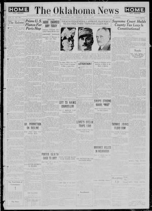The Oklahoma News (Oklahoma City, Okla.), Vol. 21, No. 198, Ed. 1 Tuesday, May 17, 1927