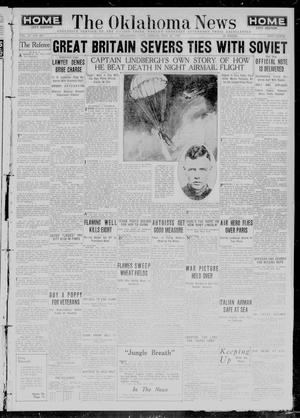 The Oklahoma News (Oklahoma City, Okla.), Vol. 21, No. 207, Ed. 1 Friday, May 27, 1927