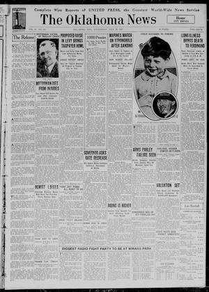 The Oklahoma News (Oklahoma City, Okla.), Vol. 21, No. 253, Ed. 1 Wednesday, July 20, 1927