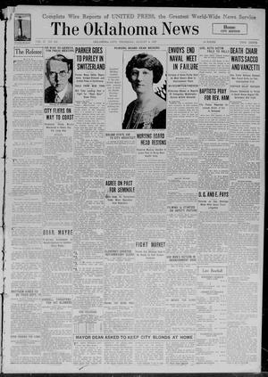 The Oklahoma News (Oklahoma City, Okla.), Vol. 21, No. 266, Ed. 1 Thursday, August 4, 1927