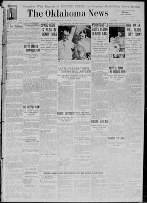 The Oklahoma News (Oklahoma City, Okla.), Vol. 21, No. 270, Ed. 1 Tuesday, August 9, 1927