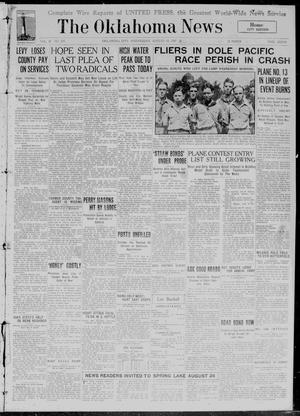 The Oklahoma News (Oklahoma City, Okla.), Vol. 21, No. 270, Ed. 1 Wednesday, August 10, 1927