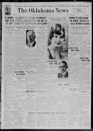 The Oklahoma News (Oklahoma City, Okla.), Vol. 21, No. 277, Ed. 1 Monday, August 15, 1927