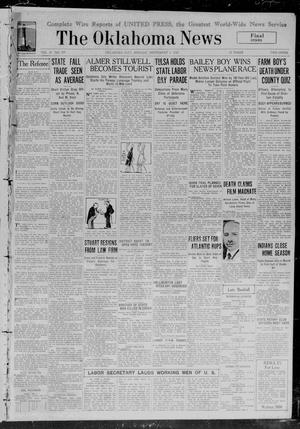 The Oklahoma News (Oklahoma City, Okla.), Vol. 21, No. 294, Ed. 1 Monday, September 5, 1927