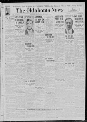 The Oklahoma News (Oklahoma City, Okla.), Vol. 21, No. 301, Ed. 1 Tuesday, September 13, 1927