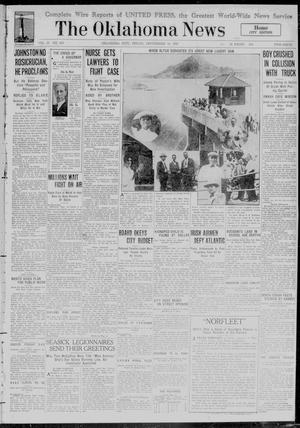The Oklahoma News (Oklahoma City, Okla.), Vol. 21, No. 304, Ed. 1 Friday, September 16, 1927