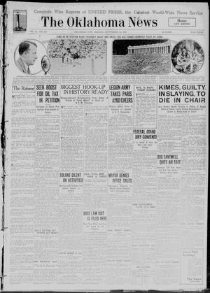 The Oklahoma News (Oklahoma City, Okla.), Vol. 21, No. 306, Ed. 1 Monday, September 19, 1927