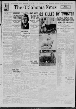 Primary view of object titled 'The Oklahoma News (Oklahoma City, Okla.), Vol. 21, No. 316, Ed. 1 Friday, September 30, 1927'.