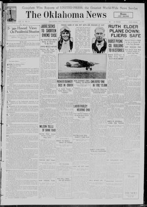 The Oklahoma News (Oklahoma City, Okla.), Vol. 22, No. 11, Ed. 1 Thursday, October 13, 1927