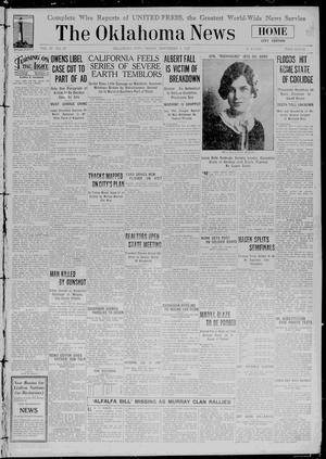 The Oklahoma News (Oklahoma City, Okla.), Vol. 22, No. 29, Ed. 1 Friday, November 4, 1927