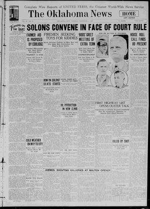 The Oklahoma News (Oklahoma City, Okla.), Vol. 22, No. 56, Ed. 1 Tuesday, December 6, 1927