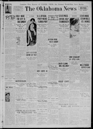 Primary view of object titled 'The Oklahoma News (Oklahoma City, Okla.), Vol. 22, No. 90, Ed. 1 Saturday, January 14, 1928'.