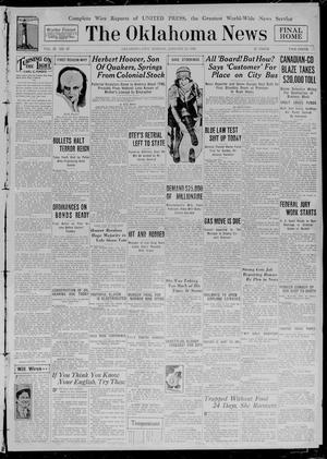The Oklahoma News (Oklahoma City, Okla.), Vol. 22, No. 95, Ed. 1 Monday, January 23, 1928