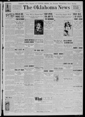The Oklahoma News (Oklahoma City, Okla.), Vol. 22, No. 98, Ed. 1 Thursday, January 26, 1928