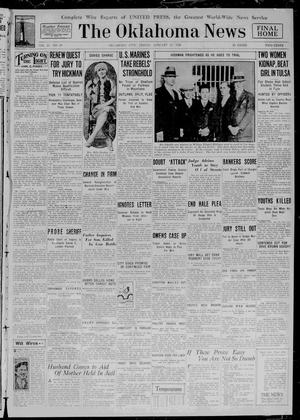 The Oklahoma News (Oklahoma City, Okla.), Vol. 22, No. 99, Ed. 1 Friday, January 27, 1928