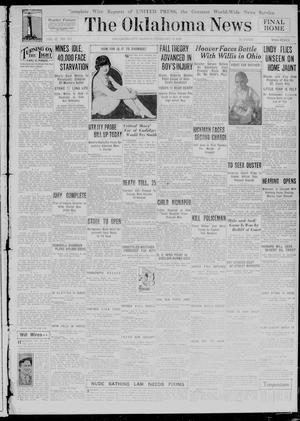 The Oklahoma News (Oklahoma City, Okla.), Vol. 22, No. 112, Ed. 1 Monday, February 13, 1928