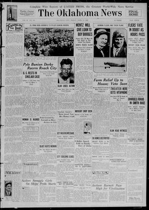 The Oklahoma News (Oklahoma City, Okla.), Vol. 22, No. 164, Ed. 1 Friday, April 13, 1928