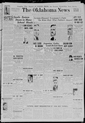 The Oklahoma News (Oklahoma City, Okla.), Vol. 22, No. 185, Ed. 1 Tuesday, May 8, 1928