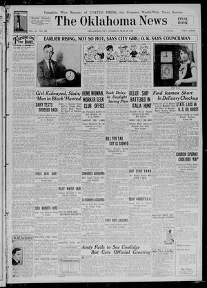 The Oklahoma News (Oklahoma City, Okla.), Vol. 22, No. 203, Ed. 1 Tuesday, May 29, 1928