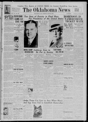 The Oklahoma News (Oklahoma City, Okla.), Vol. 22, No. 230, Ed. 1 Friday, June 29, 1928