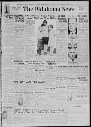 The Oklahoma News (Oklahoma City, Okla.), Vol. 22, No. 295, Ed. 1 Thursday, September 13, 1928