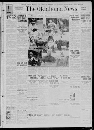 The Oklahoma News (Oklahoma City, Okla.), Vol. 22, No. 305, Ed. 1 Tuesday, September 25, 1928